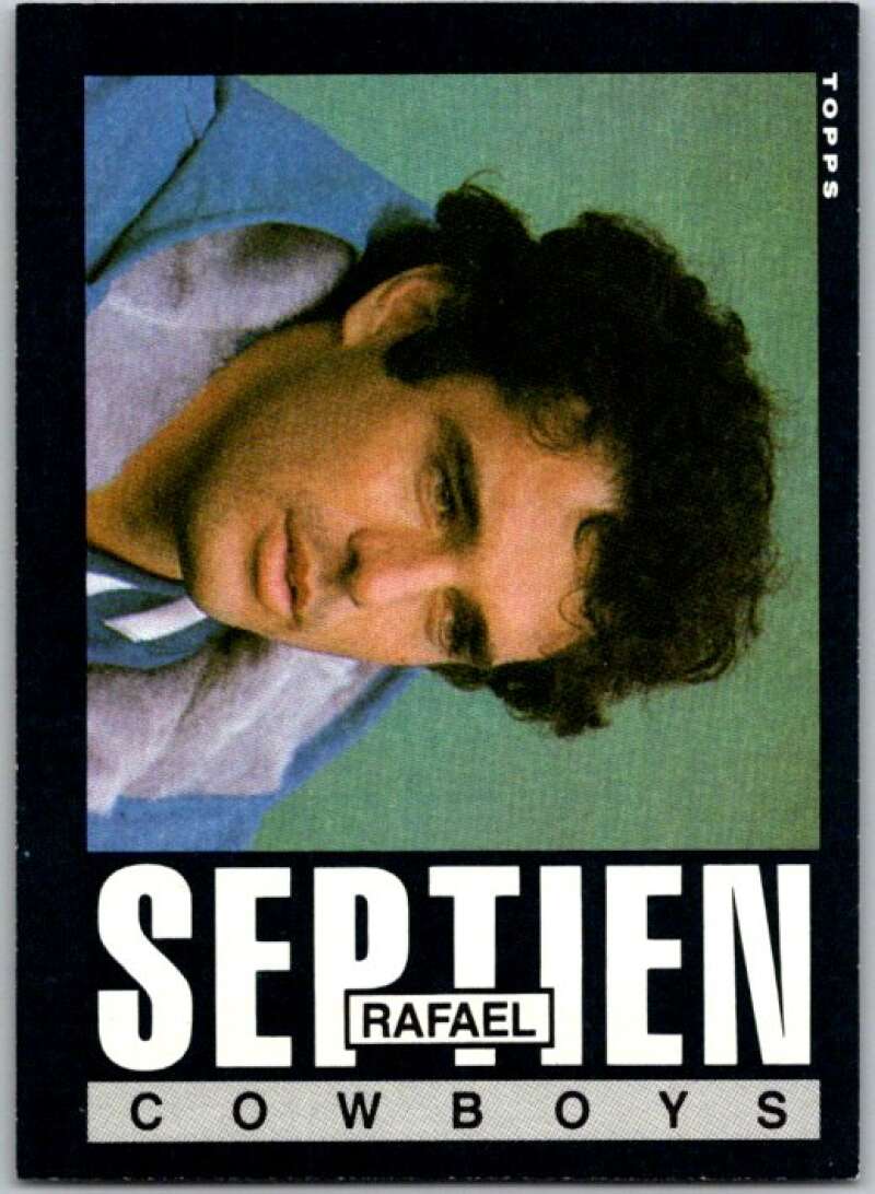 1985 Topps Football #48 Rafael Septien Dallas Cowboys V44802