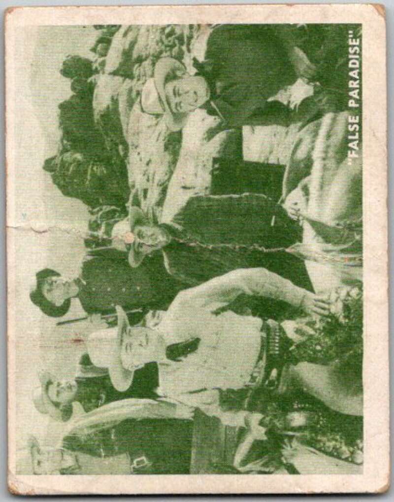 1950 Topps Hopalong Cassidy #91 Trail That Gang V44816