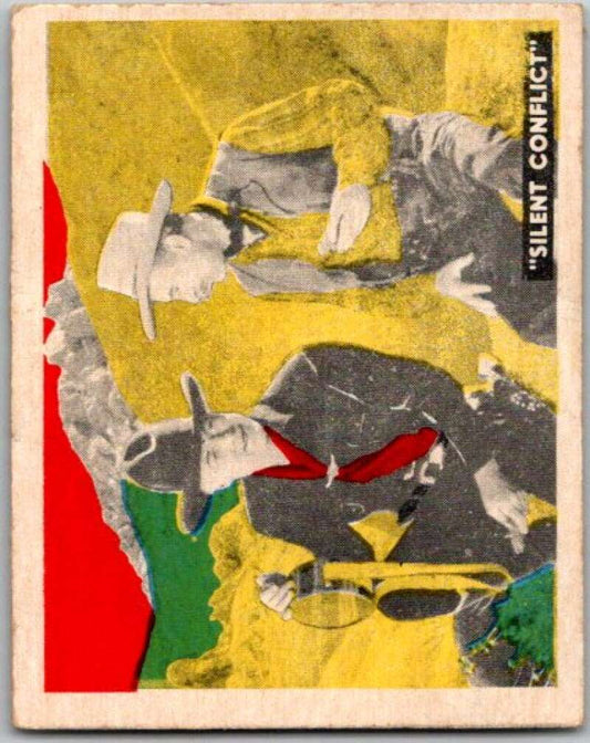 1950 Topps Hopalong Cassidy #202 Lucky Shoots At His Pals   V44818