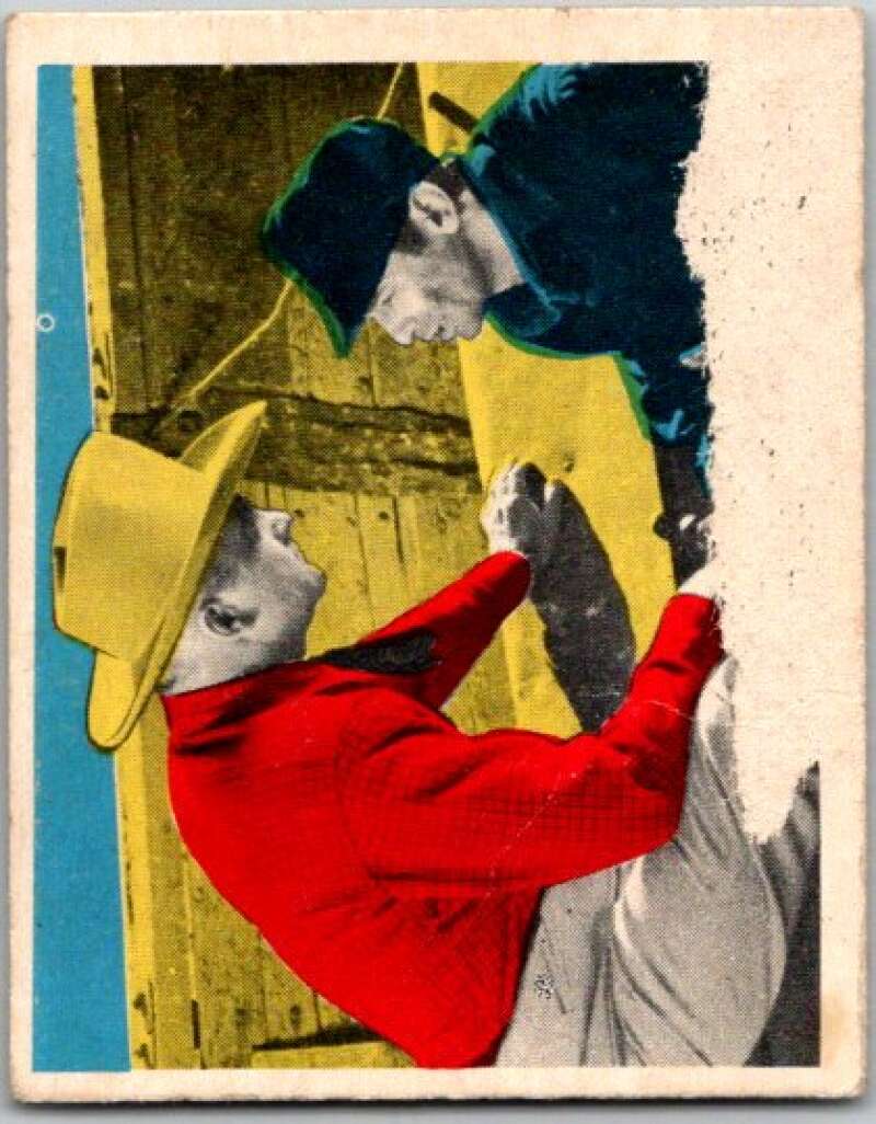 1950 Topps Hopalong Cassidy #222 Name the Killer V44828