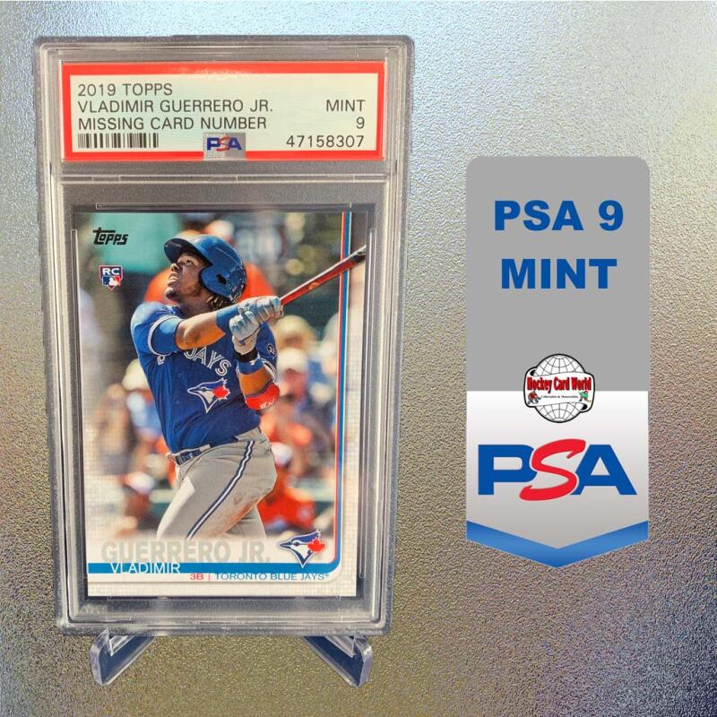2019 Topps #NNO Vladimir Guerrero Jr. Rookie RC Short Print PSA 9 Mint - #58307