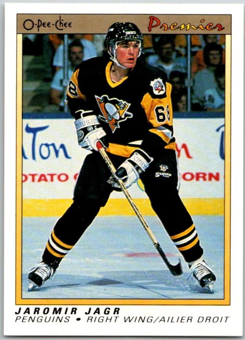 1990-91 OPC Premier #50 Jaromir Jagr RC Rookie Mint Condition V44847