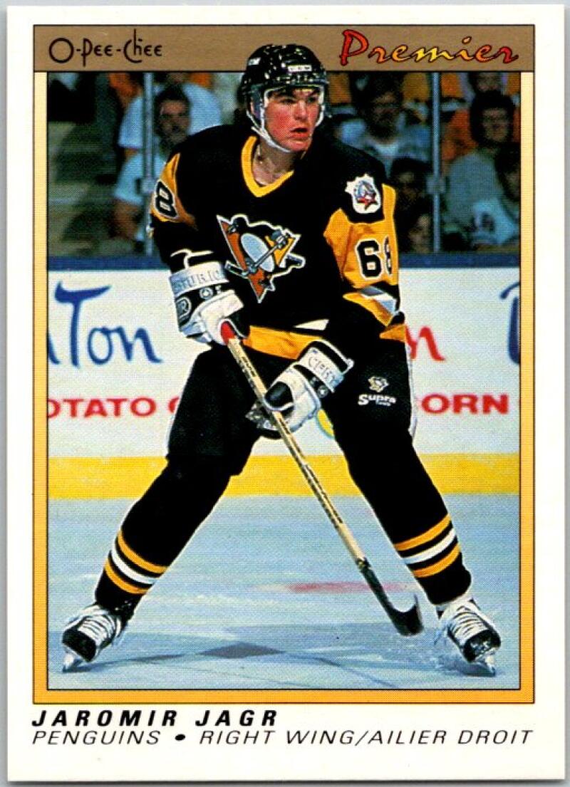 1990-91 OPC Premier #50 Jaromir Jagr RC Rookie Mint Condition V44849
