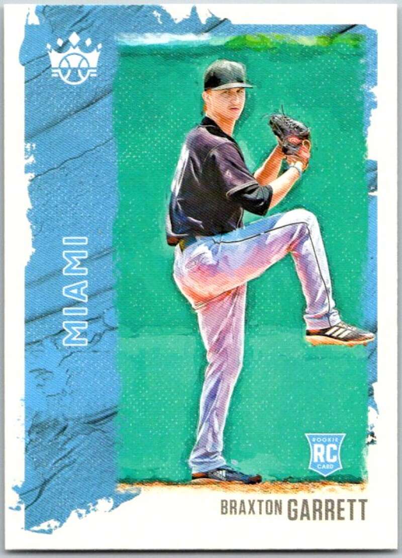 2021 Panini Diamond Kings #48 Braxton Garrett RC Rookie Miami Marlins