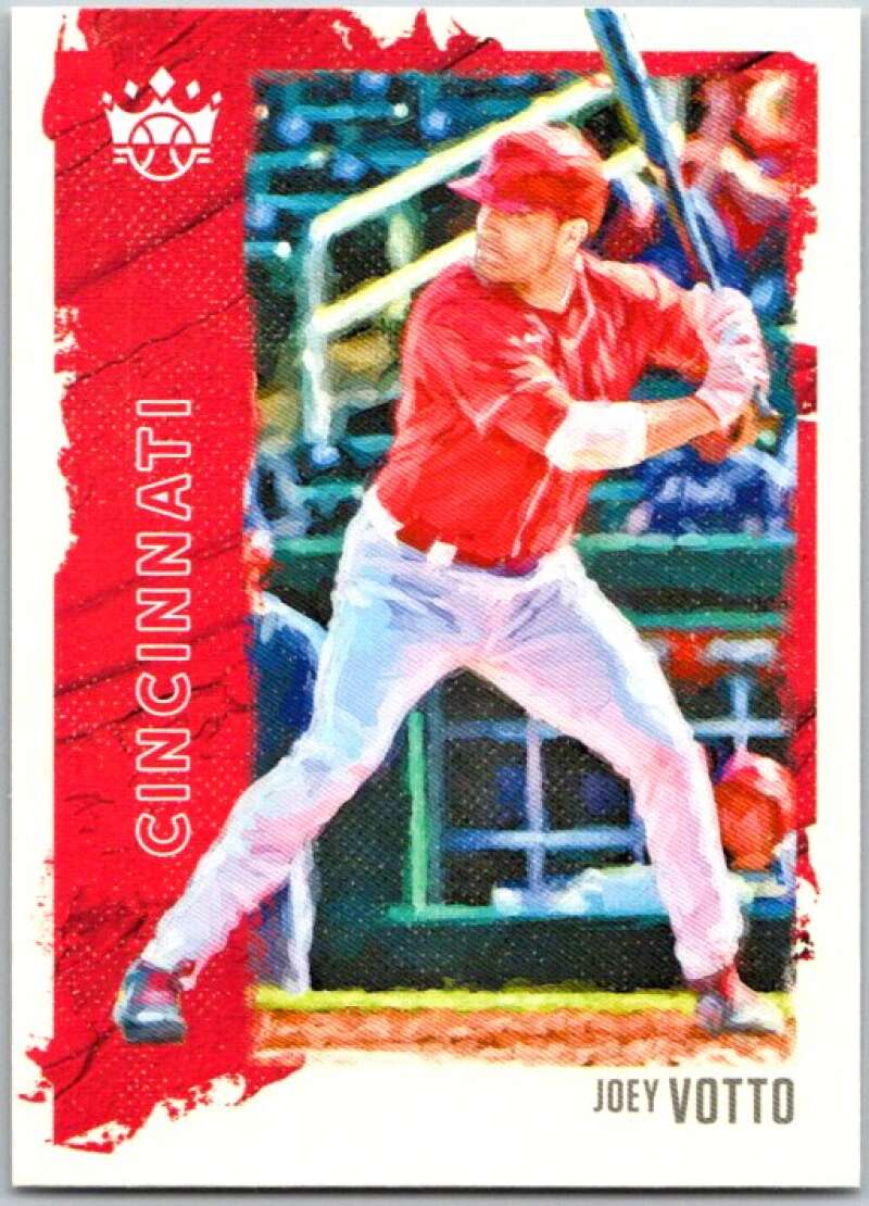2021 Panini Diamond Kings #90 Joey Votto Cincinnati Reds