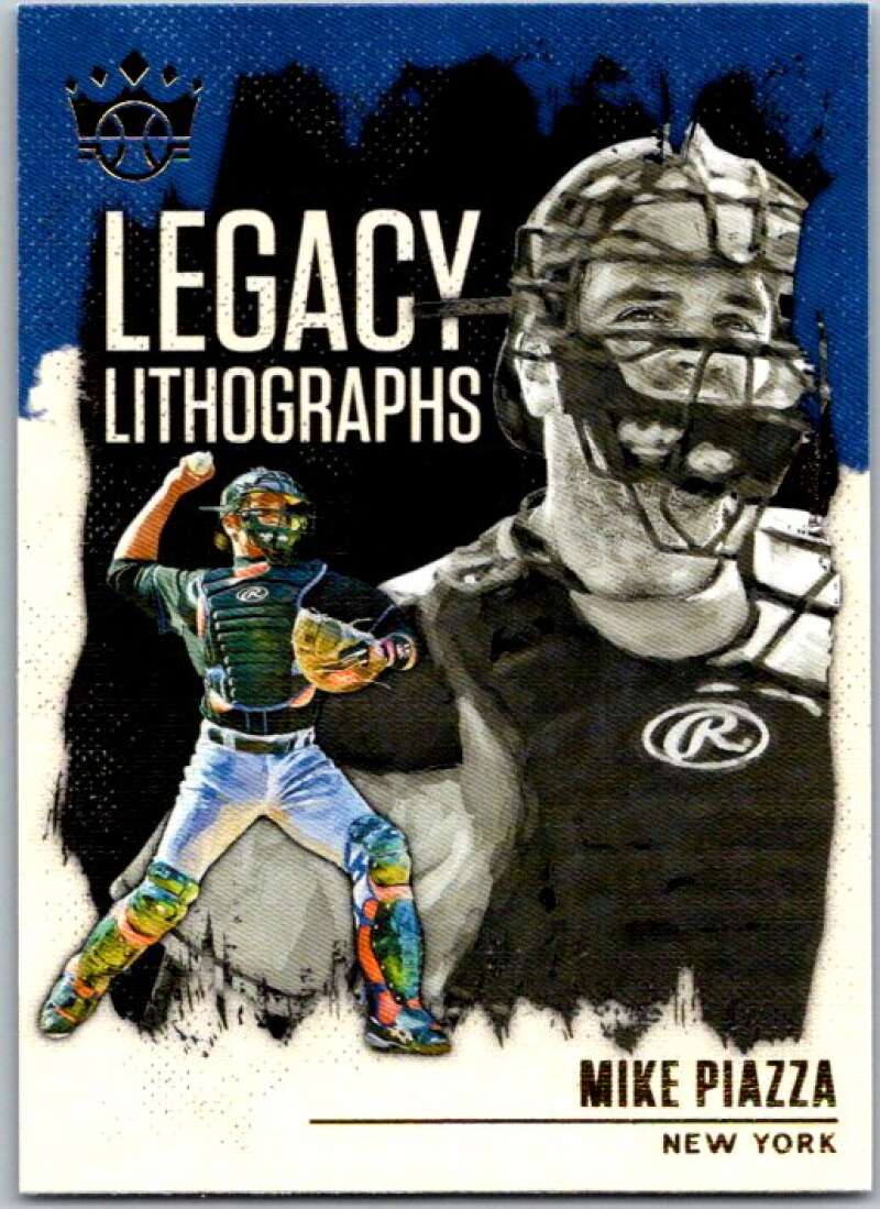 2021 Panini Diamond Kings Legacy Lithographs #20 Mike Piazza