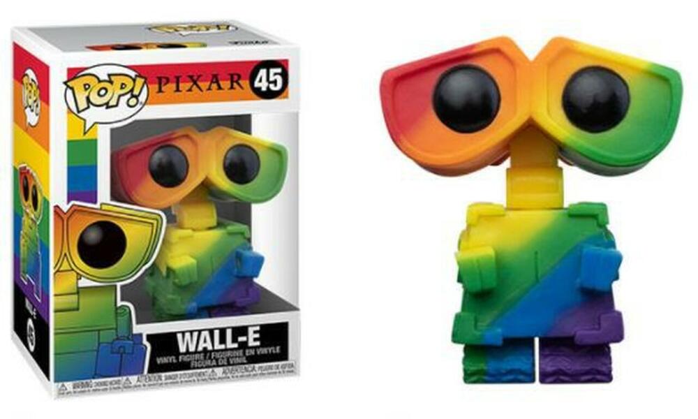 Funko Pop - 45 Pixar - Wall-E Pride Colors Vinyl Figure Image 1