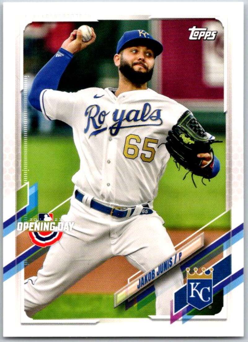 2021 Topps Opening Day #68 Jakob Junis Kansas City Royals V44913