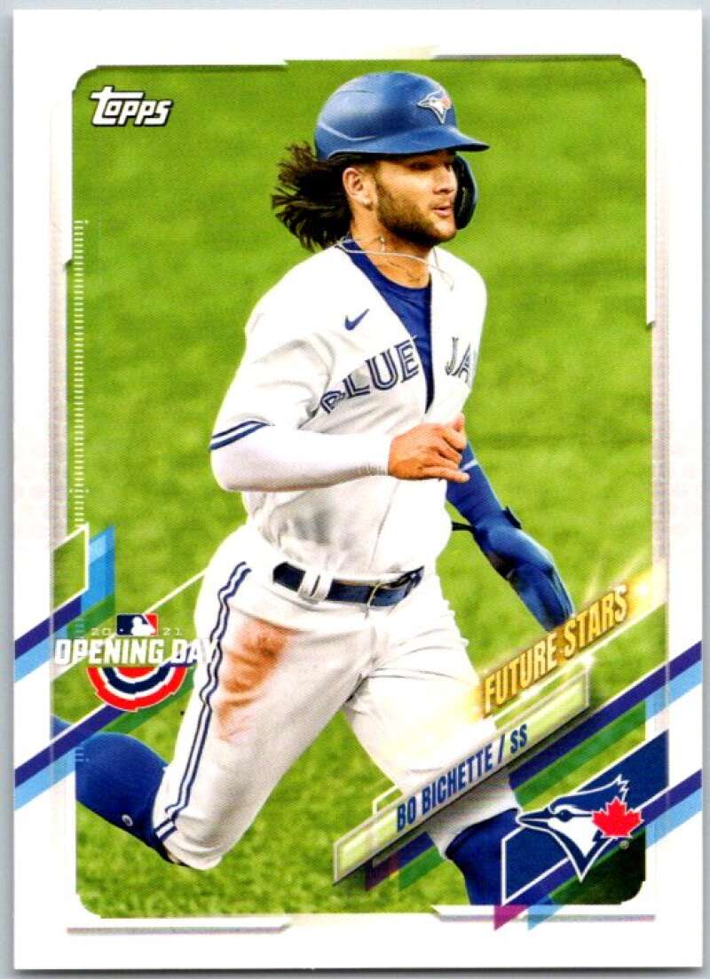 2021 Topps Opening Day #72 Bo Bichette Toronto Blue Jays V44915