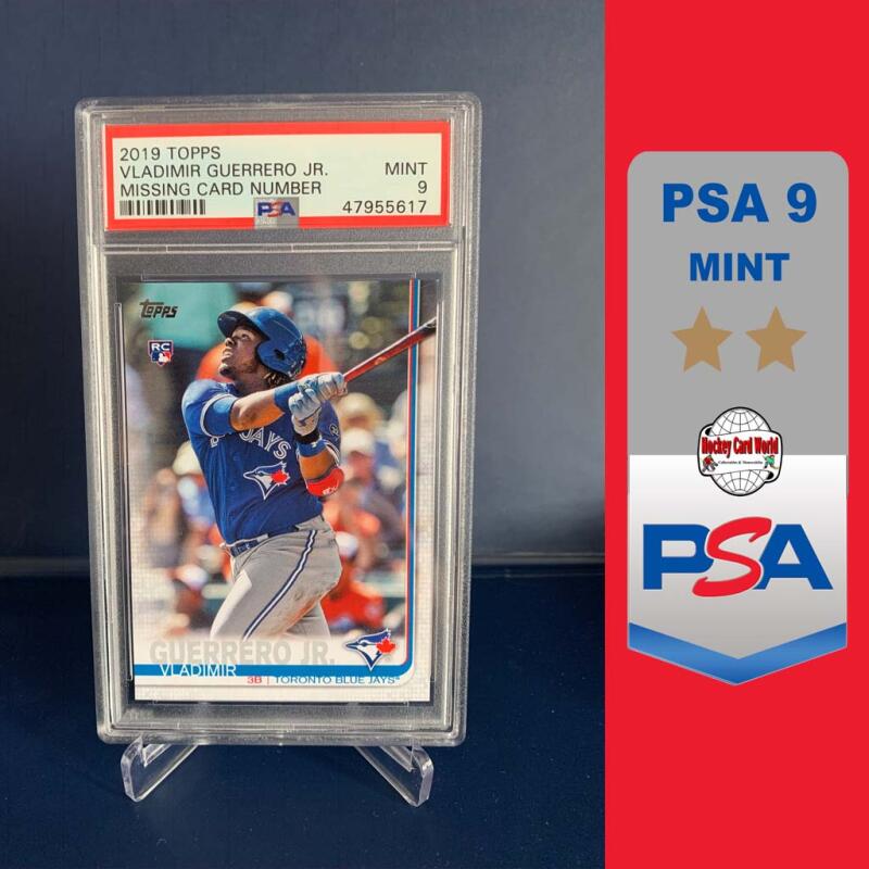 2019 Topps #NNO Vladimir Guerrero Jr. Rookie RC Short Print PSA 9 Mint - #55617