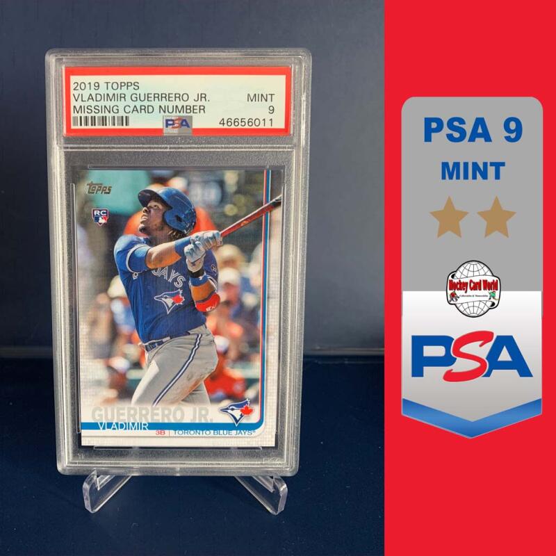 2019 Topps #NNO Vladimir Guerrero Jr. Rookie RC Short Print PSA 9 Mint - #56011