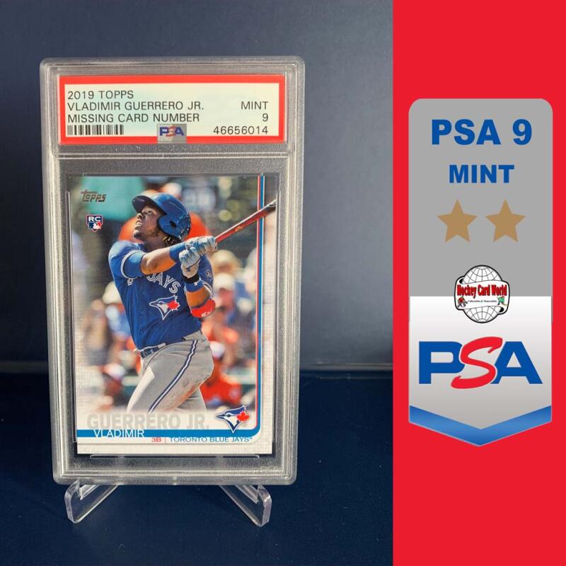2019 Topps #NNO Vladimir Guerrero Jr. Rookie RC Short Print PSA 9 Mint - #56014