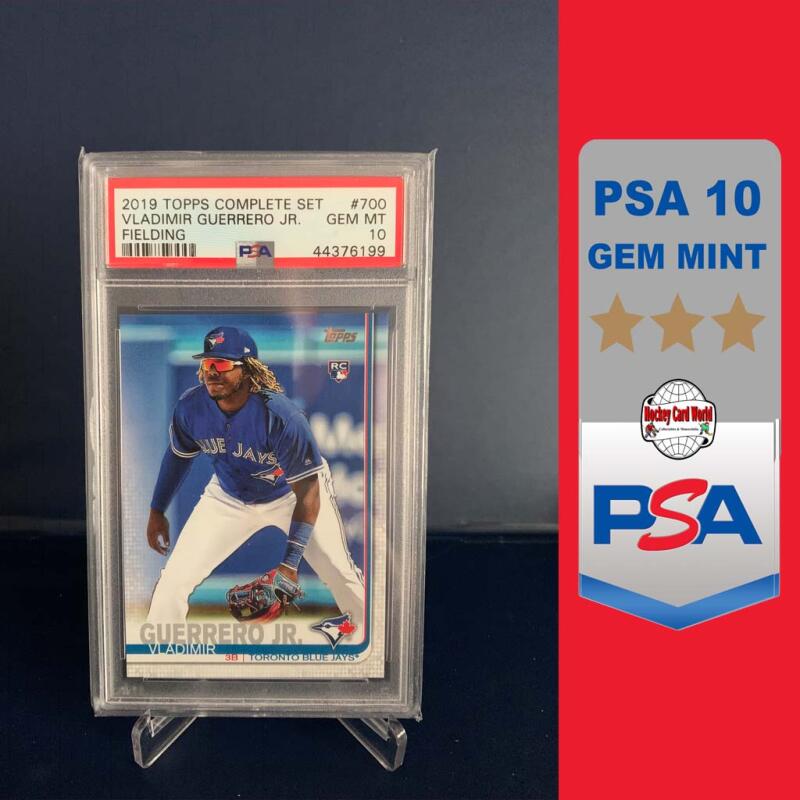 2019 Topps #700 Vladimir Guerrero Jr. Fielding Rookie RC PSA 10 Gem Mint - #76199