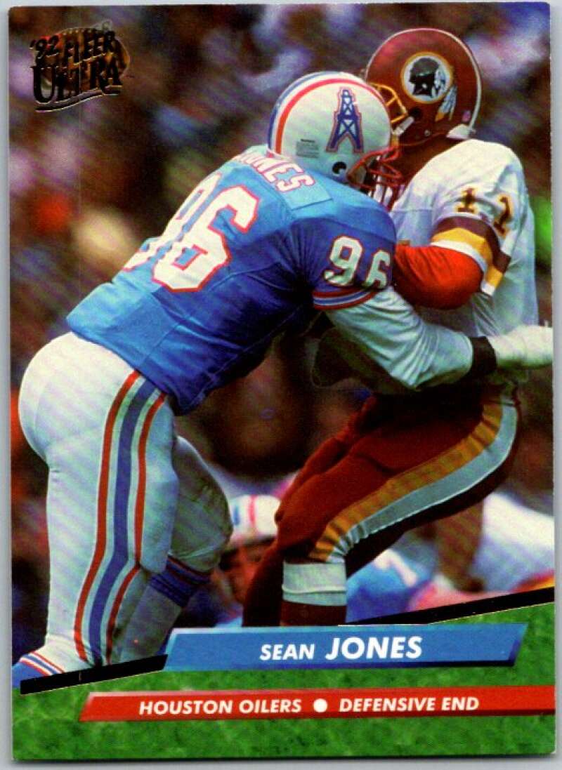 1992 Fleer Ultra Football #146 Sean Jones Houston Oilers V44947