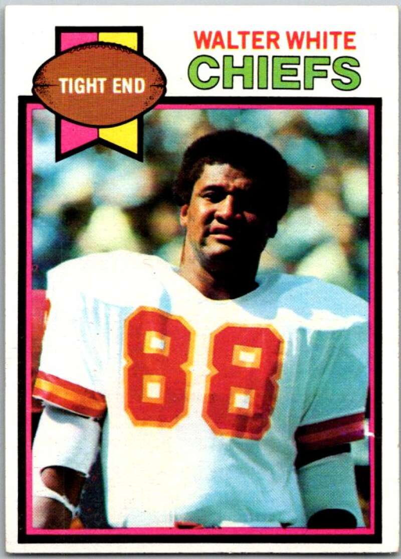1979 Topps Football #66 Walter White Kansas City Chiefs V44983