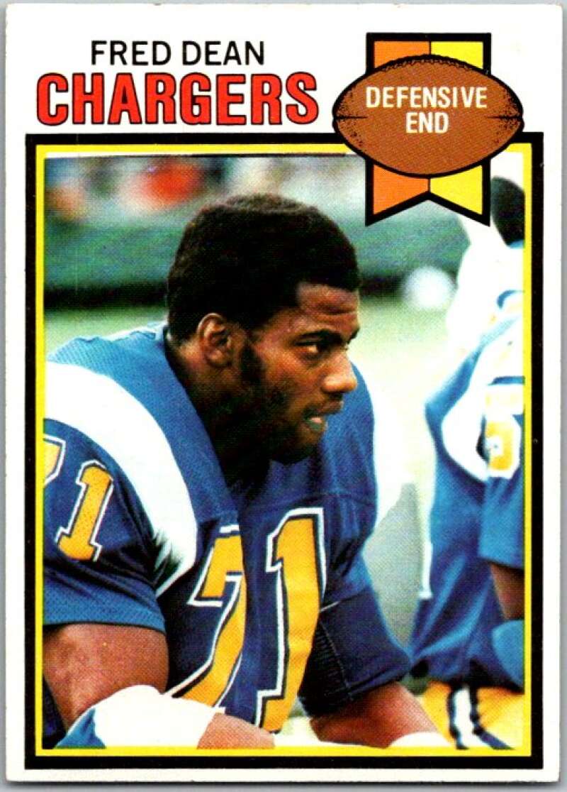 1979 Topps Football #152 Fred Dean San Diego Chargers V44987