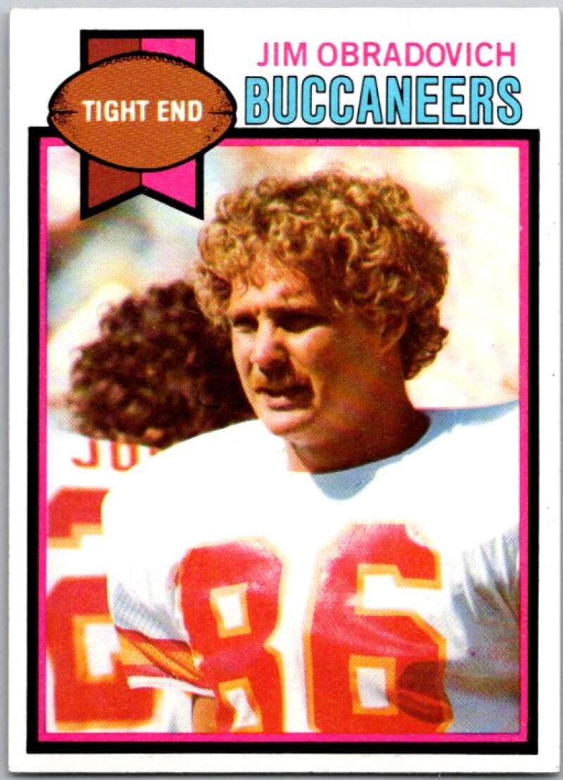 1979 Topps Football #223 Jim O'Bradovich Buccaneers V44988