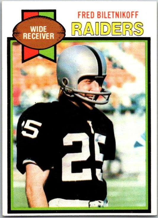 1979 Topps Football #305 Fred Biletnikoff  Oakland Raiders  V44991