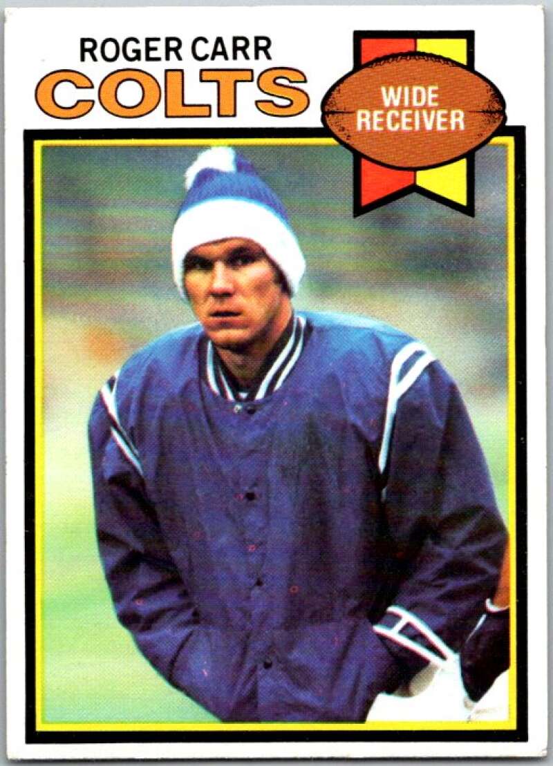 1979 Topps Football #325 Roger Carr Baltimore Colts V44993