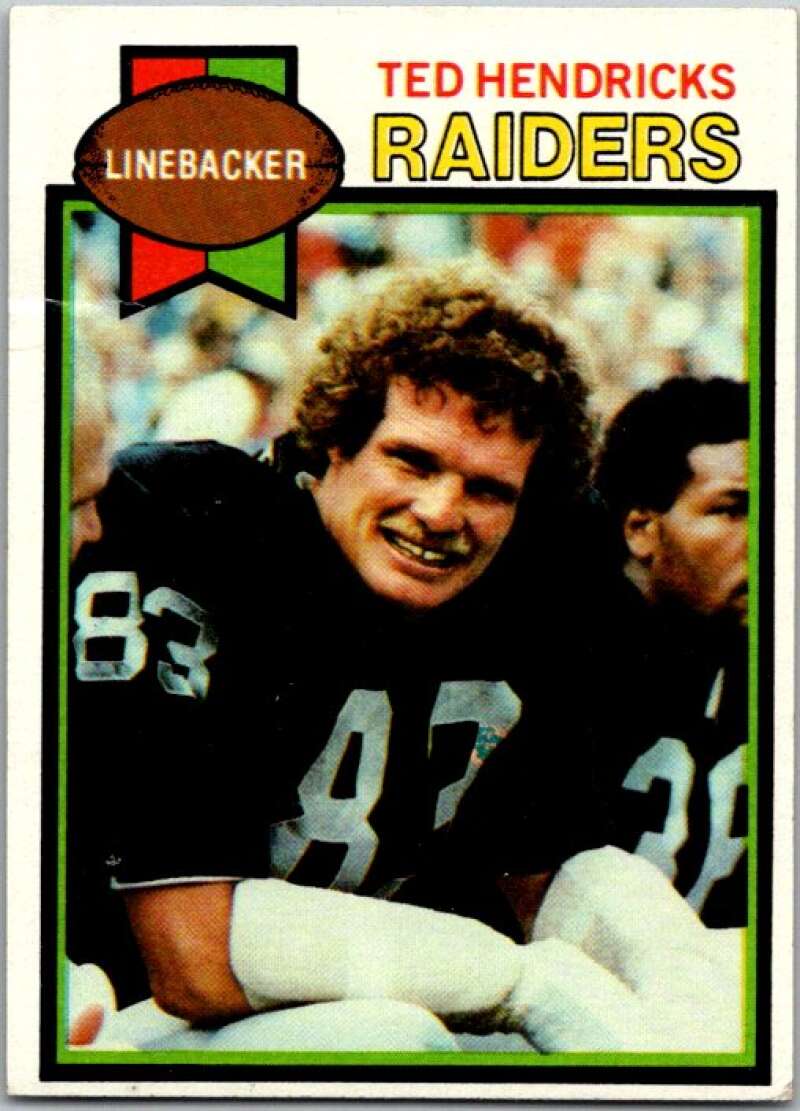 1979 Topps Football #345 Ted Hendricks Oakland Raiders V44994
