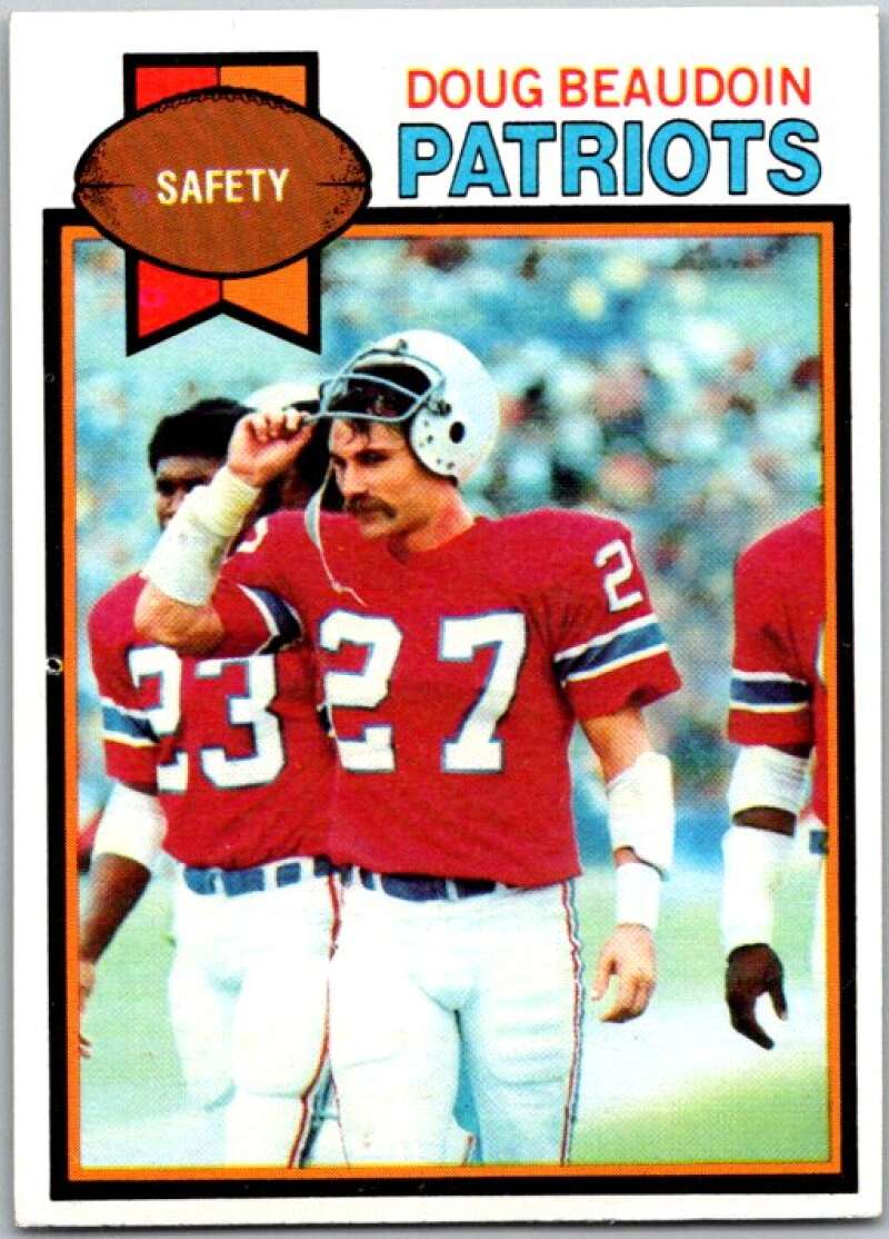 1979 Topps Football #401 Doug Beaudoin New England Patriots V44996