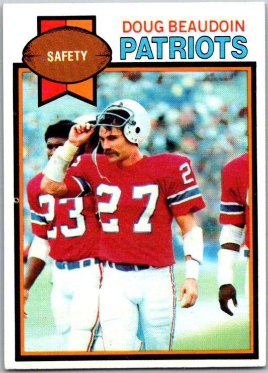 1979 Topps Football #401 Doug Beaudoin  New England Patriots  V44996