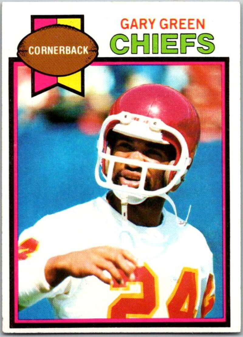 1979 Topps Football #426 Gary Green Kansas City Chiefs V44999