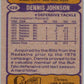 1979 Topps Football #428 Dennis Johnson  Buffalo Bills  V45000