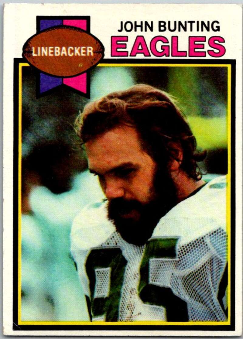 1979 Topps Football #521 John Bunting Philadelphia Eagles V45006