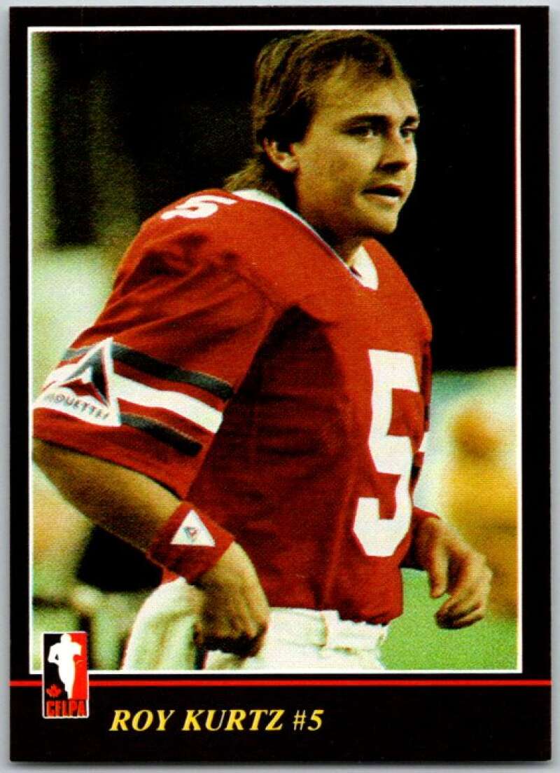 1986 Jogo CFL Football #52 Roy Kurtz #5 V45060
