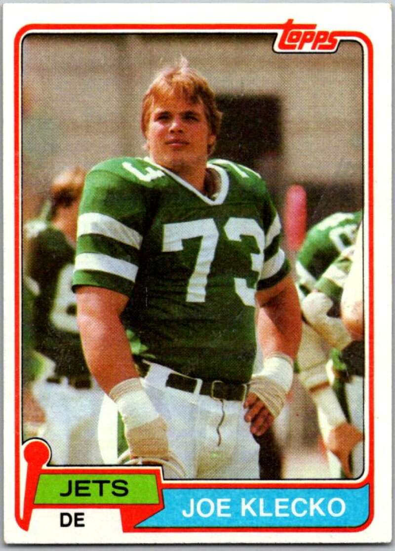 1981 Topps Football #47 Joe Klecko New York Jets V45070