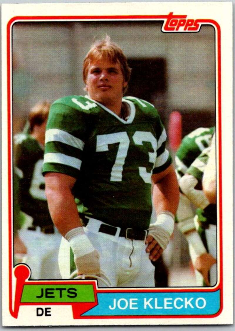 1981 Topps Football #47 Joe Klecko New York Jets V45072