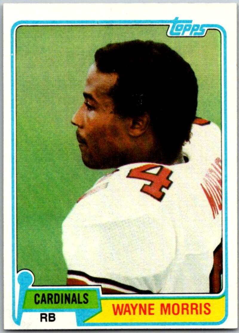 1981 Topps Football #122 Wayne Morris St. Louis Cardinals V45091