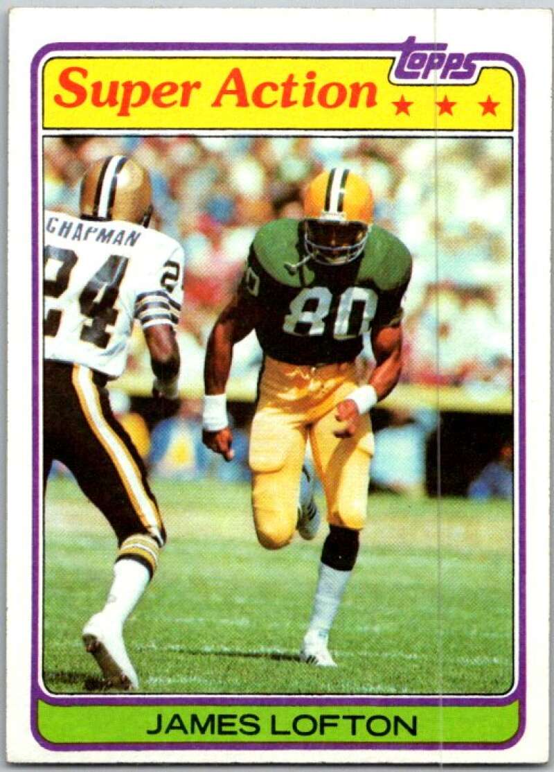 1981 Topps Football #367 John James Atlanta Falcons V45145