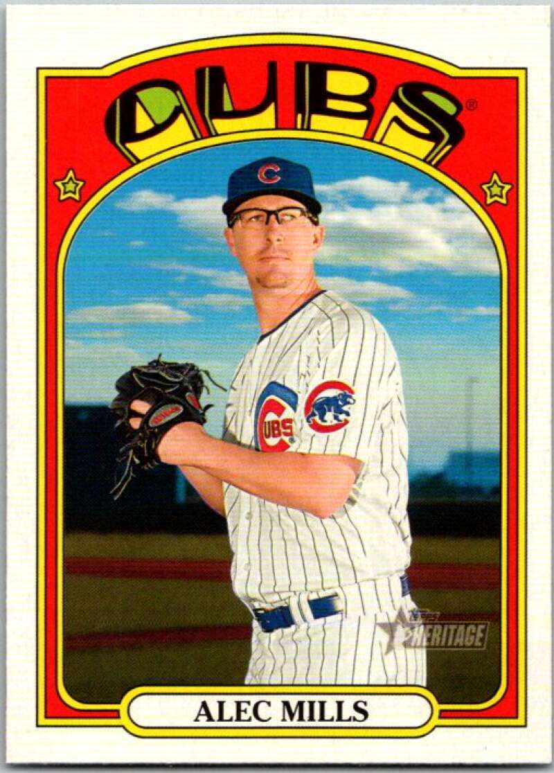 2021 Topps Heritage #76 Alec Mills Chicago Cubs V45188