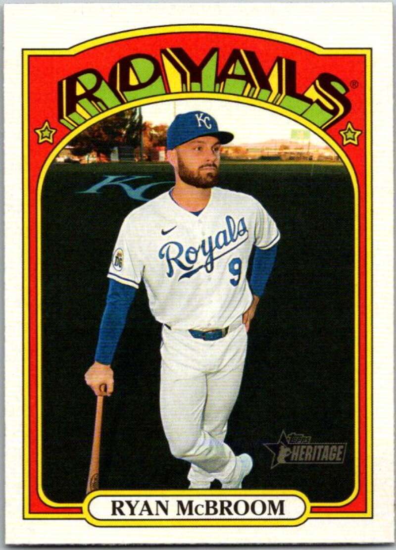 2021 Topps Heritage #201 Ryan McBroom Kansas City Royals V45198