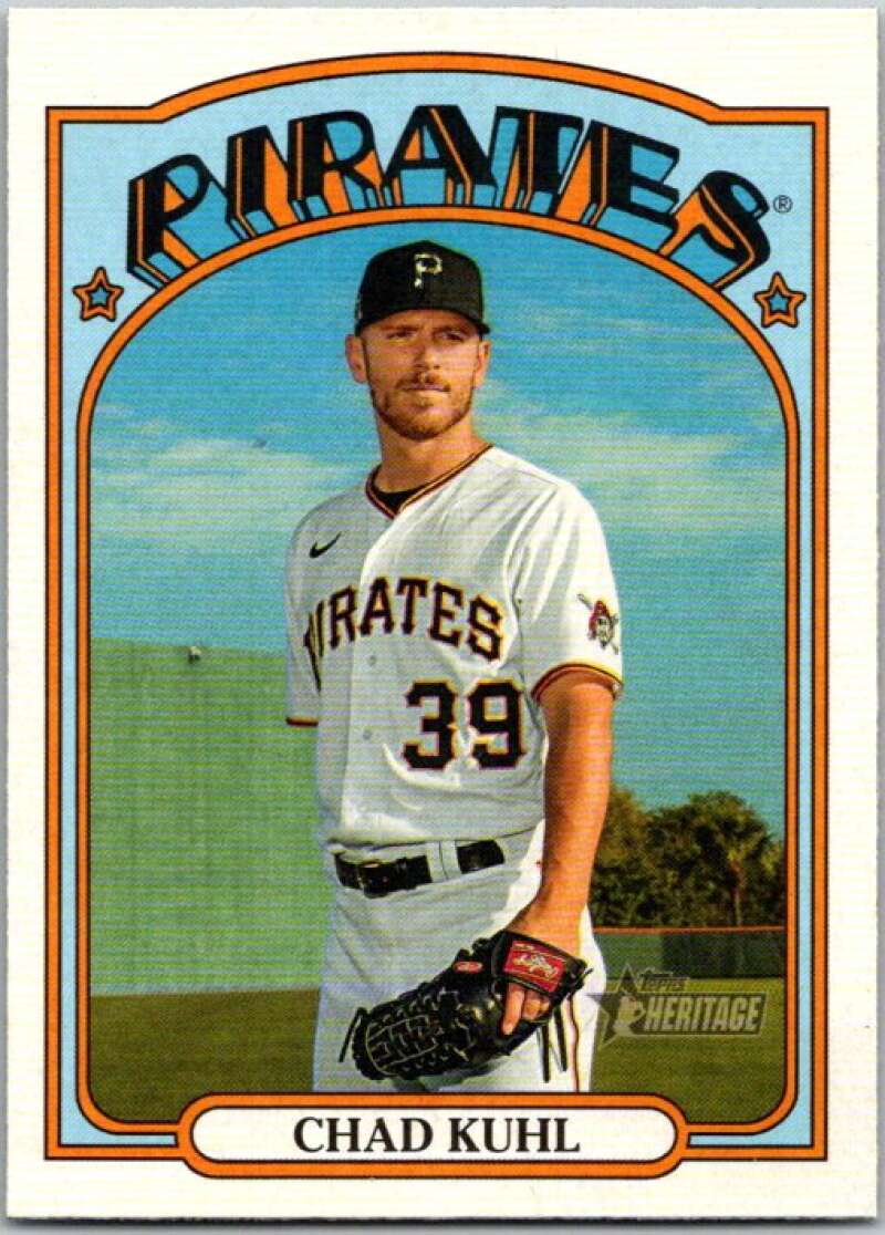 2021 Topps Heritage #319 Chad Kuhl Pittsburgh Pirates V45210