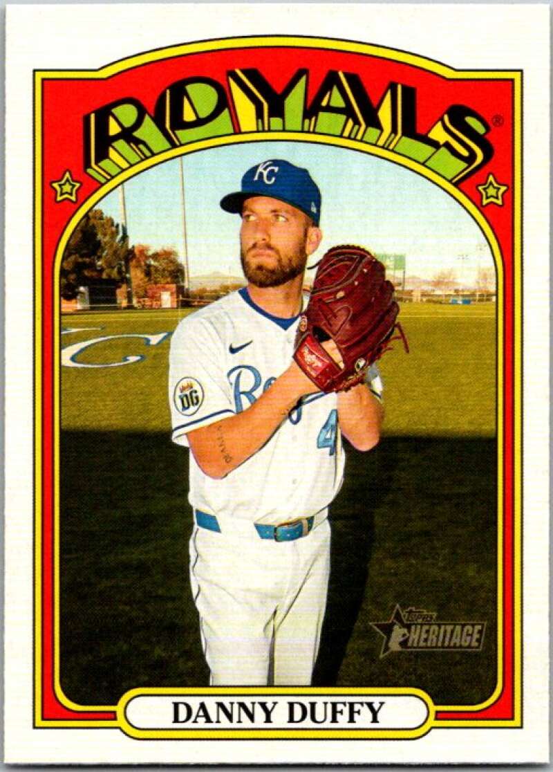 2021 Topps Heritage #331 Danny Duffy Kansas City Royals V45212