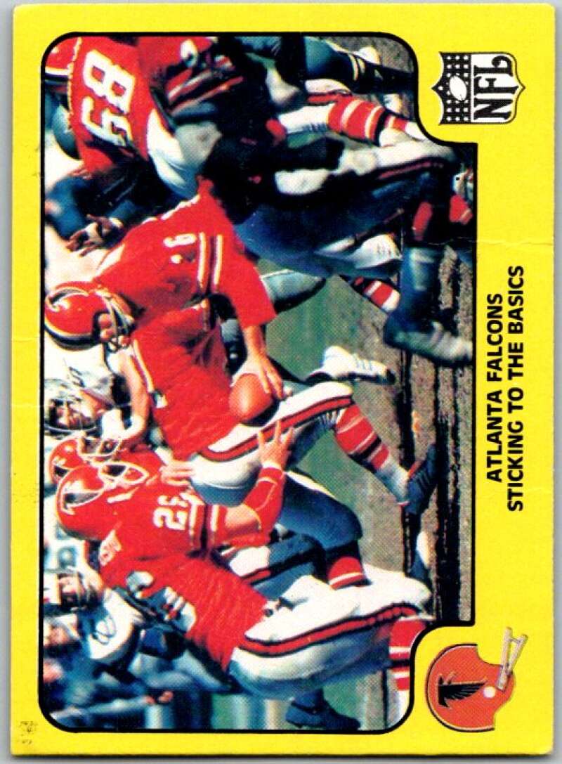 1978 Fleer Team Action # 1 Atlantic Falcons Sticking to the Basics V45218