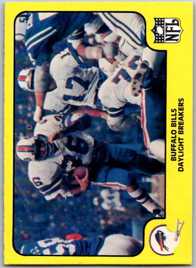 1978 Fleer Team Action # 5 Buffalo Bills Daylight Breakers V45220
