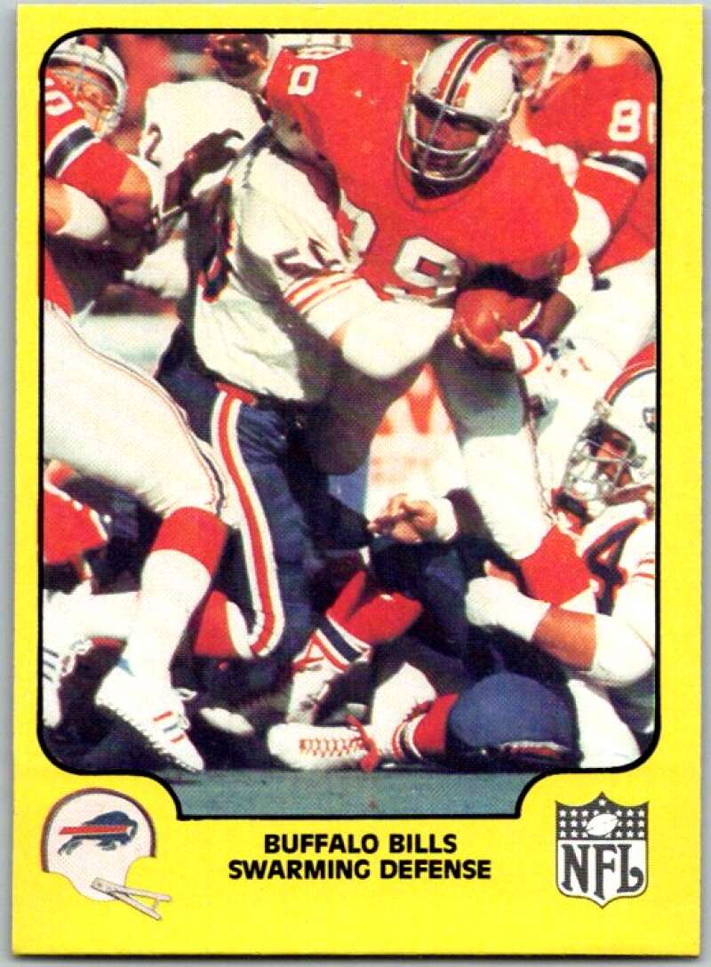 1978 Fleer Team Action # 6 Buffalo Bills Swarming Defense V45221
