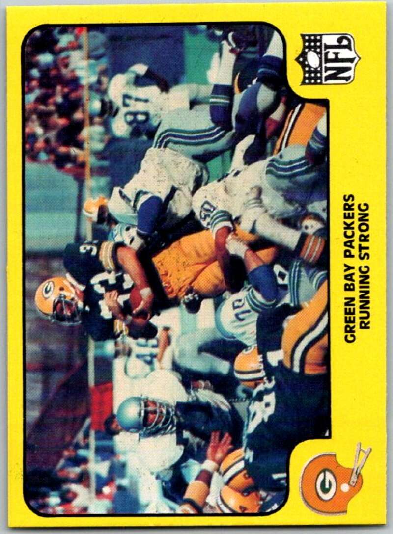 1978 Fleer Team Action # 19 Green Bay Packsers Running Strong V45230