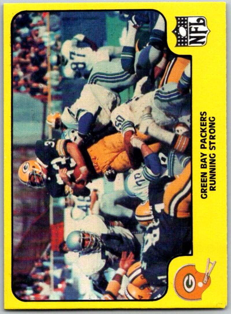 1978 Fleer Team Action # 19 Green Bay Packsers Running Strong V45232