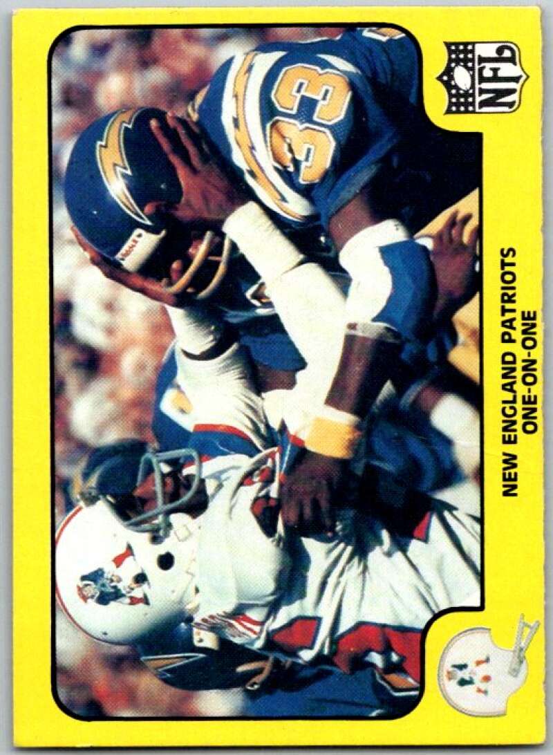 1978 Fleer Team Action # 32 New England Patriots One-On-One V45252