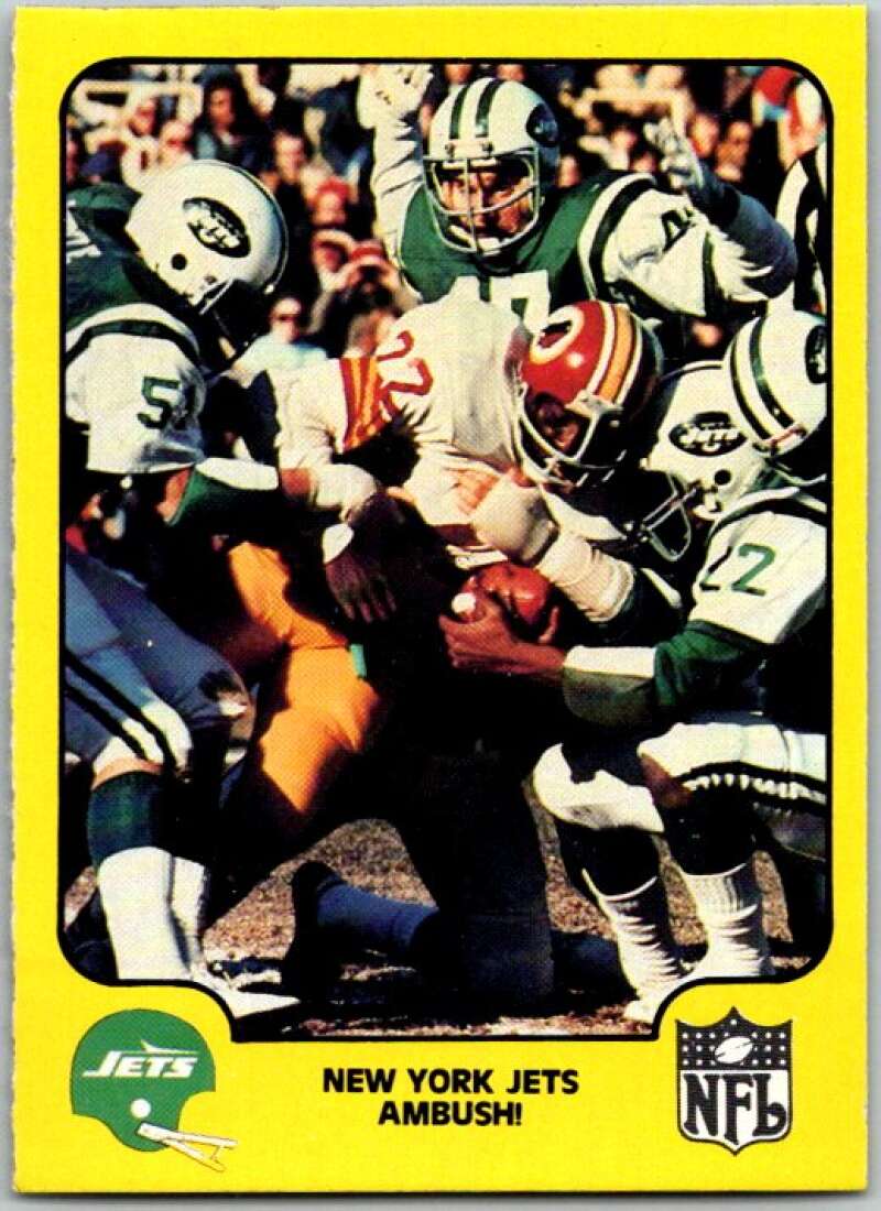1978 Fleer Team Action # 38 New York Jets Ambush V45257