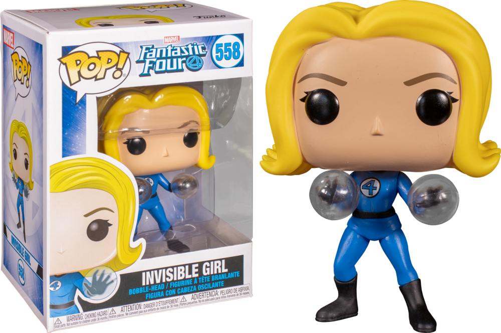 Funko Pop - 558 Marvel Fantastic Four - Invisible Girl