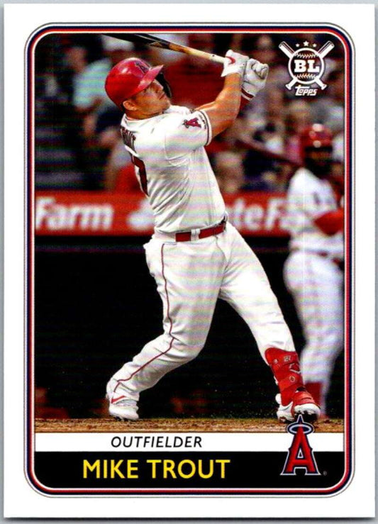 2020 Topps Big League #68 Mike Trout  Los Angeles Angels  V45276