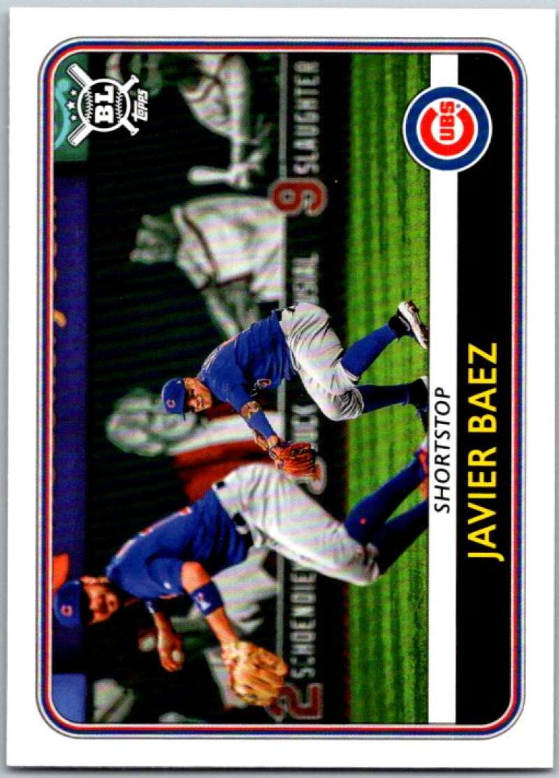 2020 Topps Big League #93 Javier Baez Chicago Cubs V45278