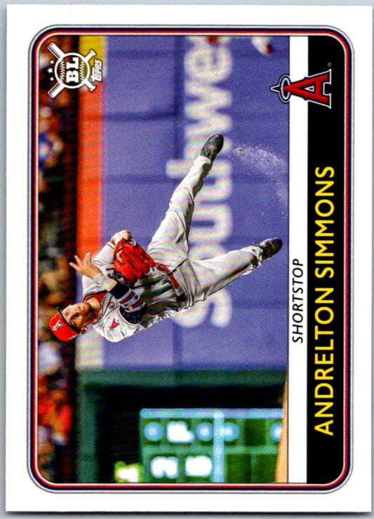 2020 Topps Big League #130 Andrelton Simmons  Los Angeles Angels  V45284