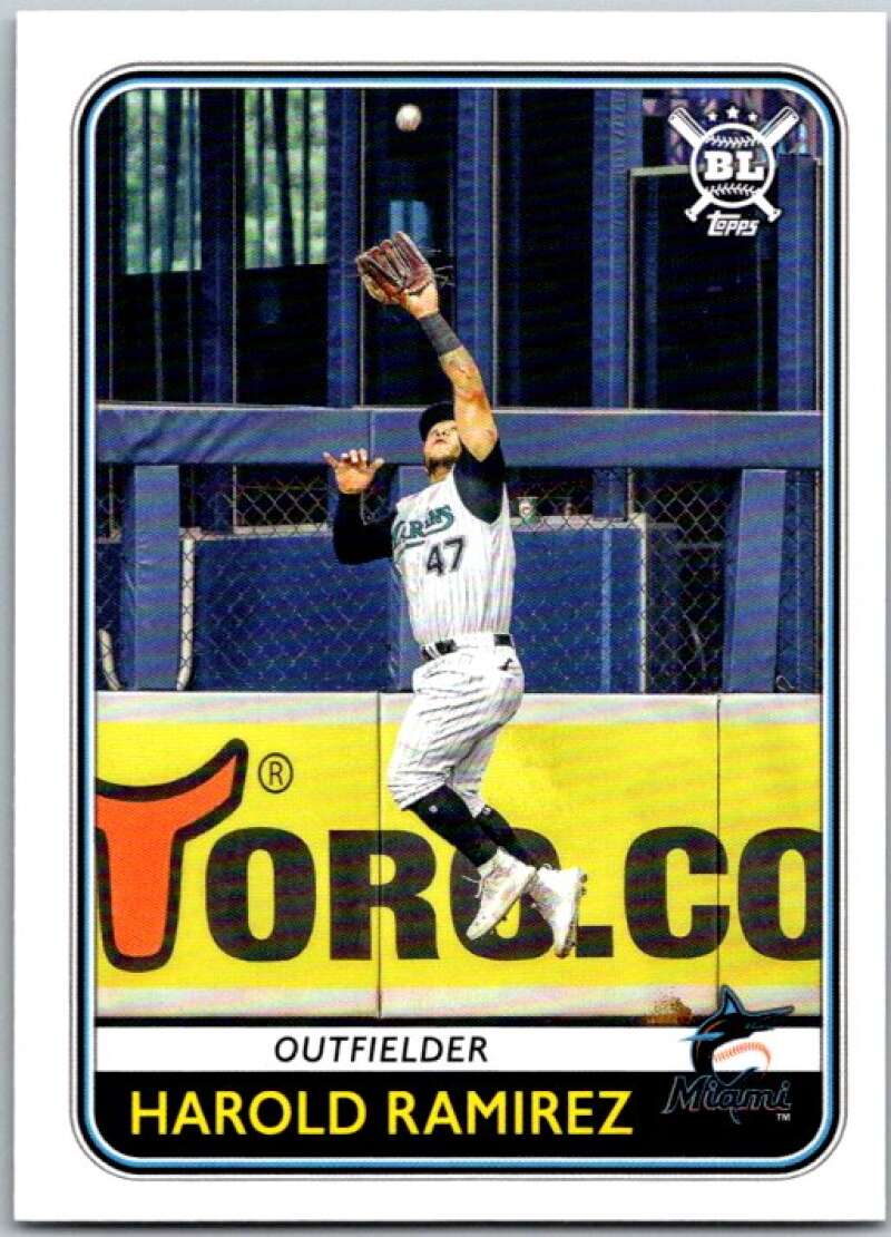 2020 Topps Big League #143 Harold Ramirez Miami Marlins V45285
